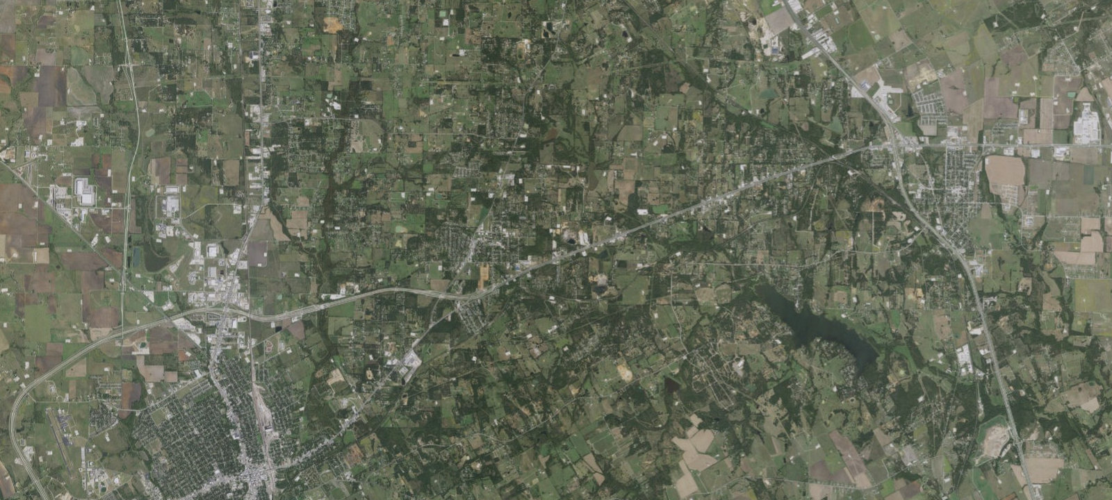 Map of Shady Acres RV Park