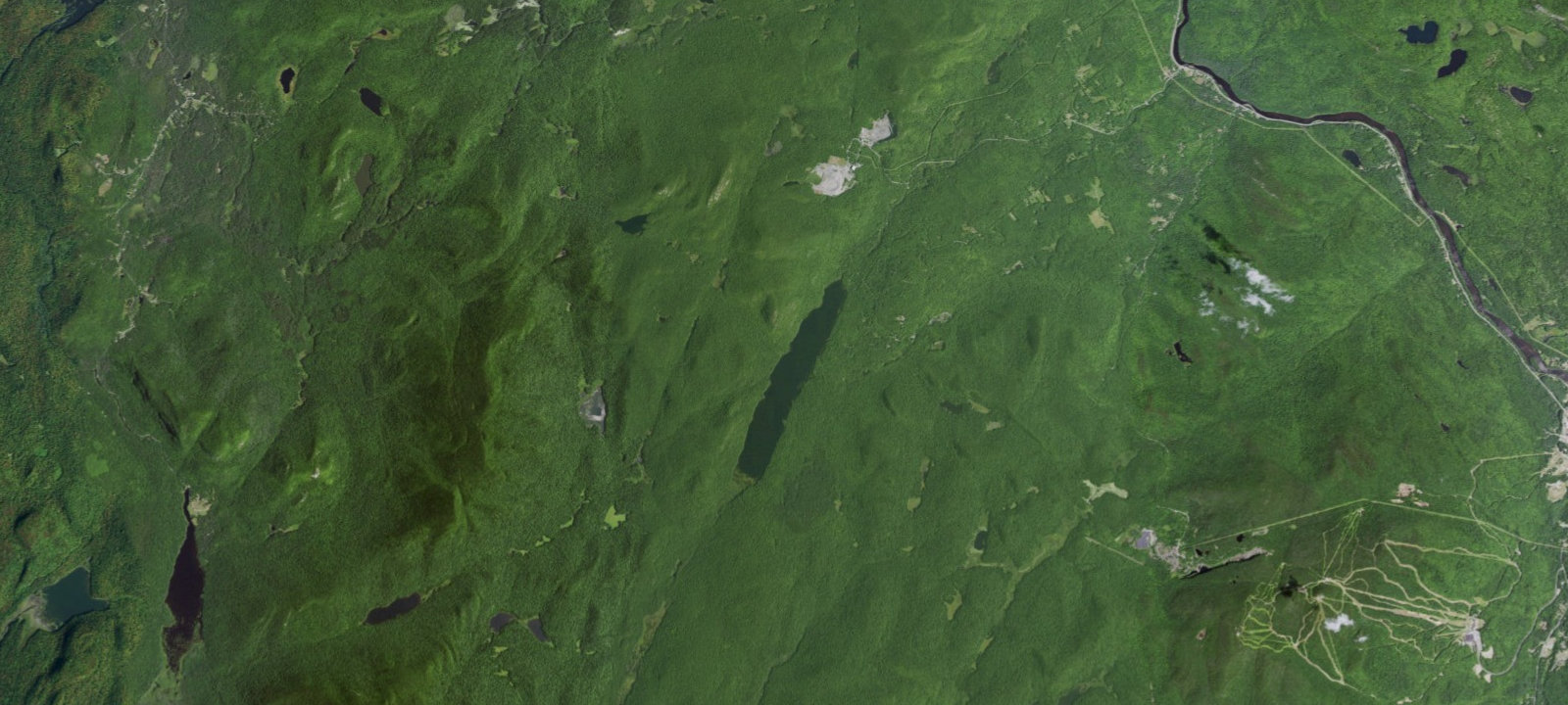 Map of 13th Lake Campsite #8
