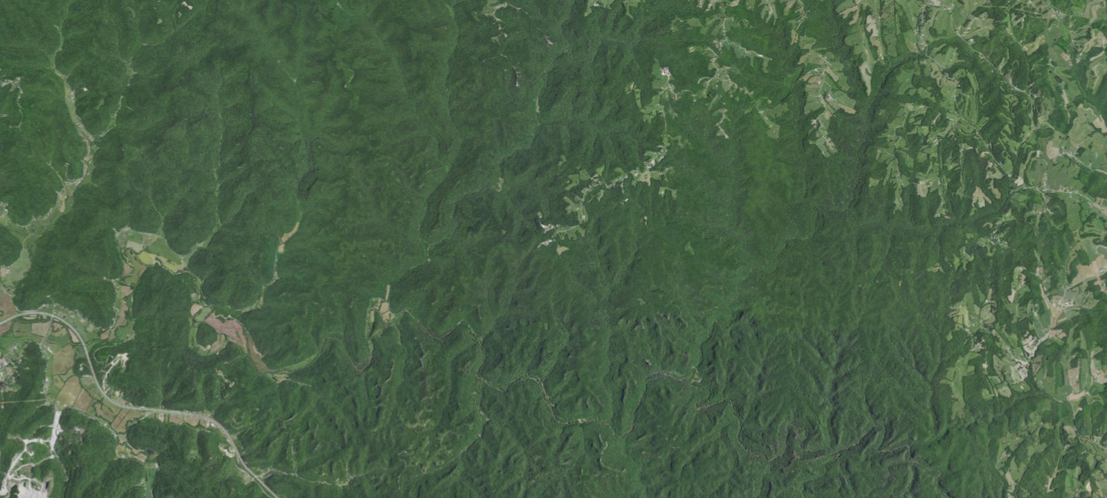 Map of Menifee County Dispersed Rec. Sites