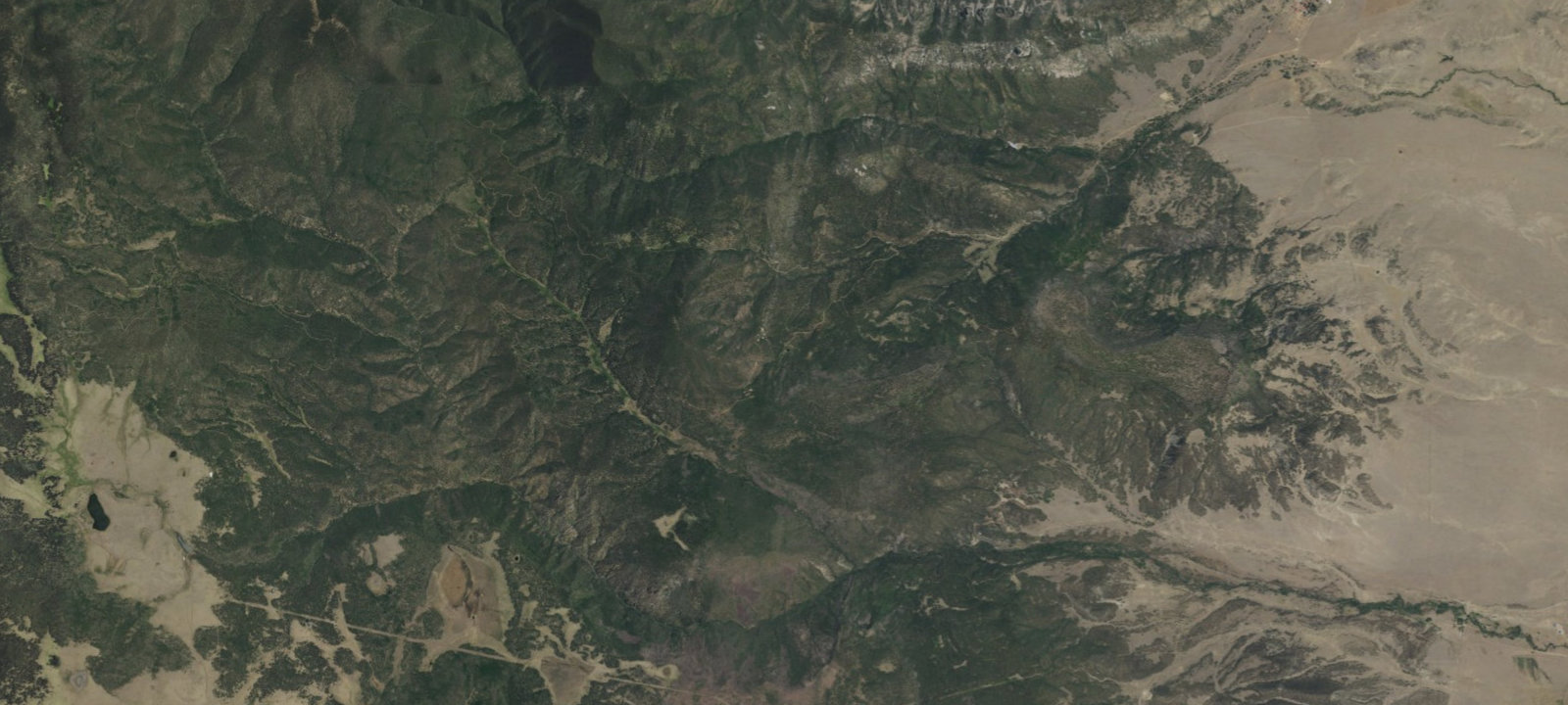 Map of Crater Lake Camp
