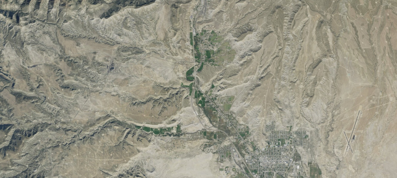 Map of Blue Cut RV Park