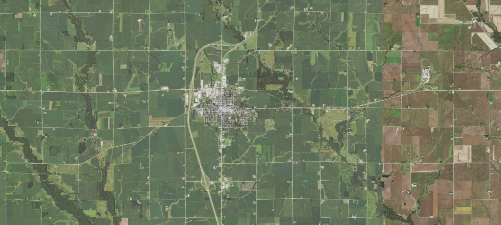 Map of New Hampton City Campground