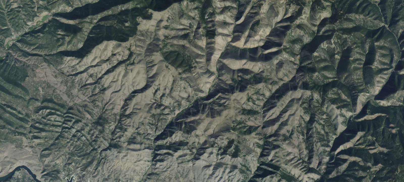 Map of Bar Gulch Cabin