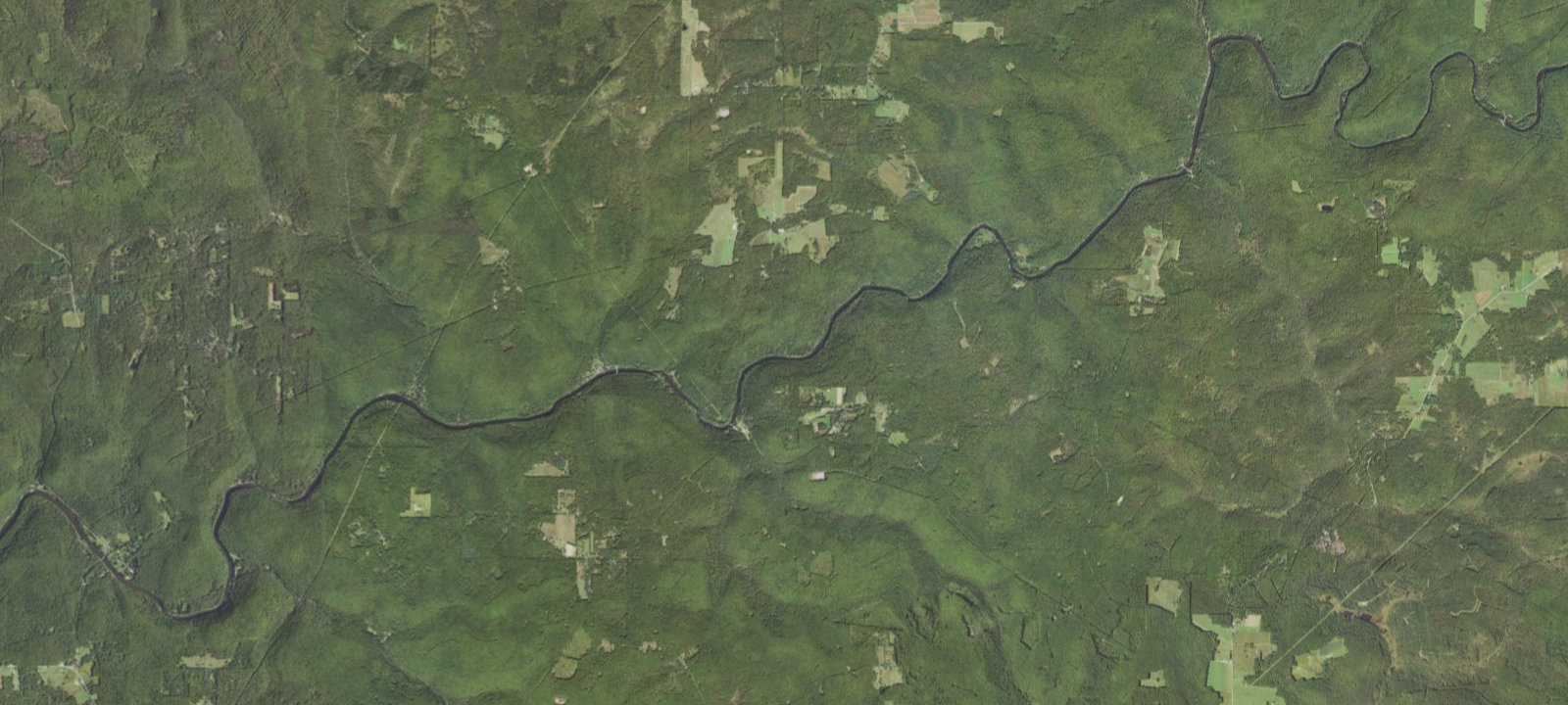 Map of Clarion River Campsites