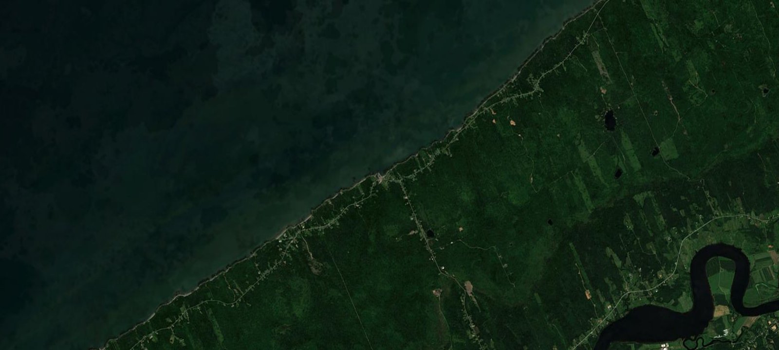 Map of Cove Oceanfront Campground