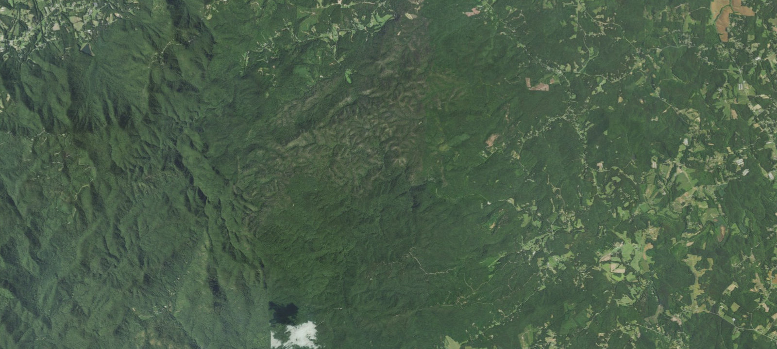 Map of Shinny Creek Backcountry Campground