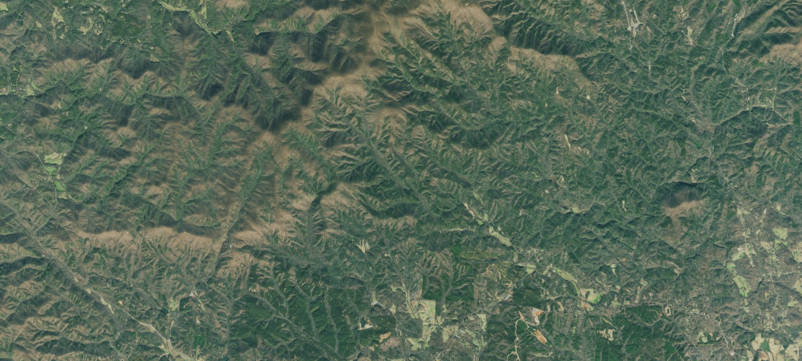 Map of Nimblewill Dispersed Area