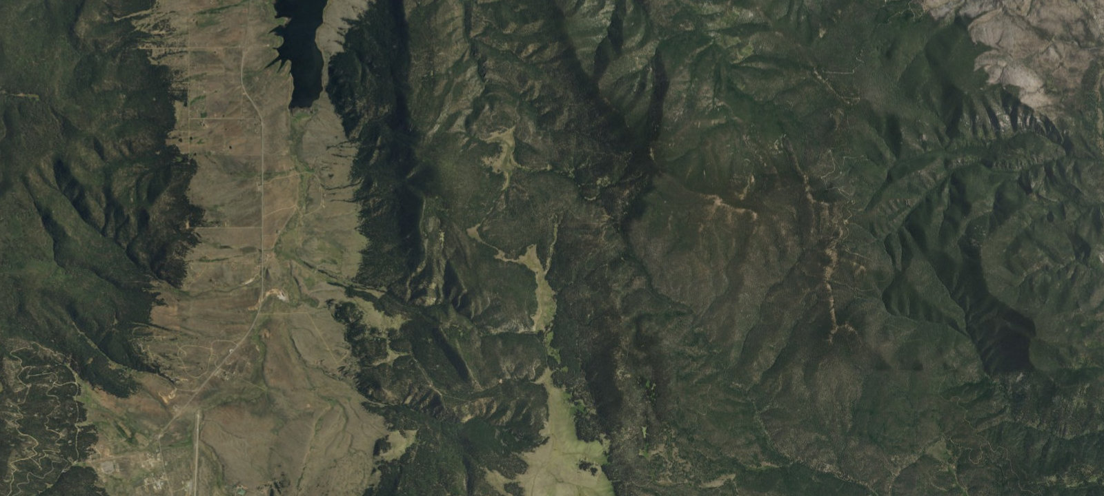 Map of American Creek Camp