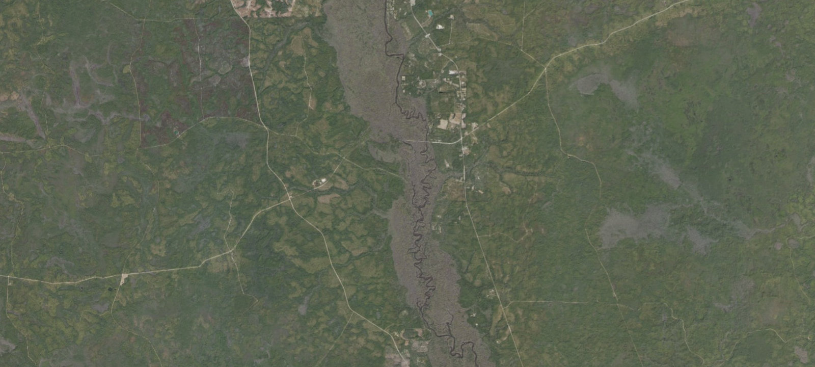 Map of Porter Lake Hunt Camp