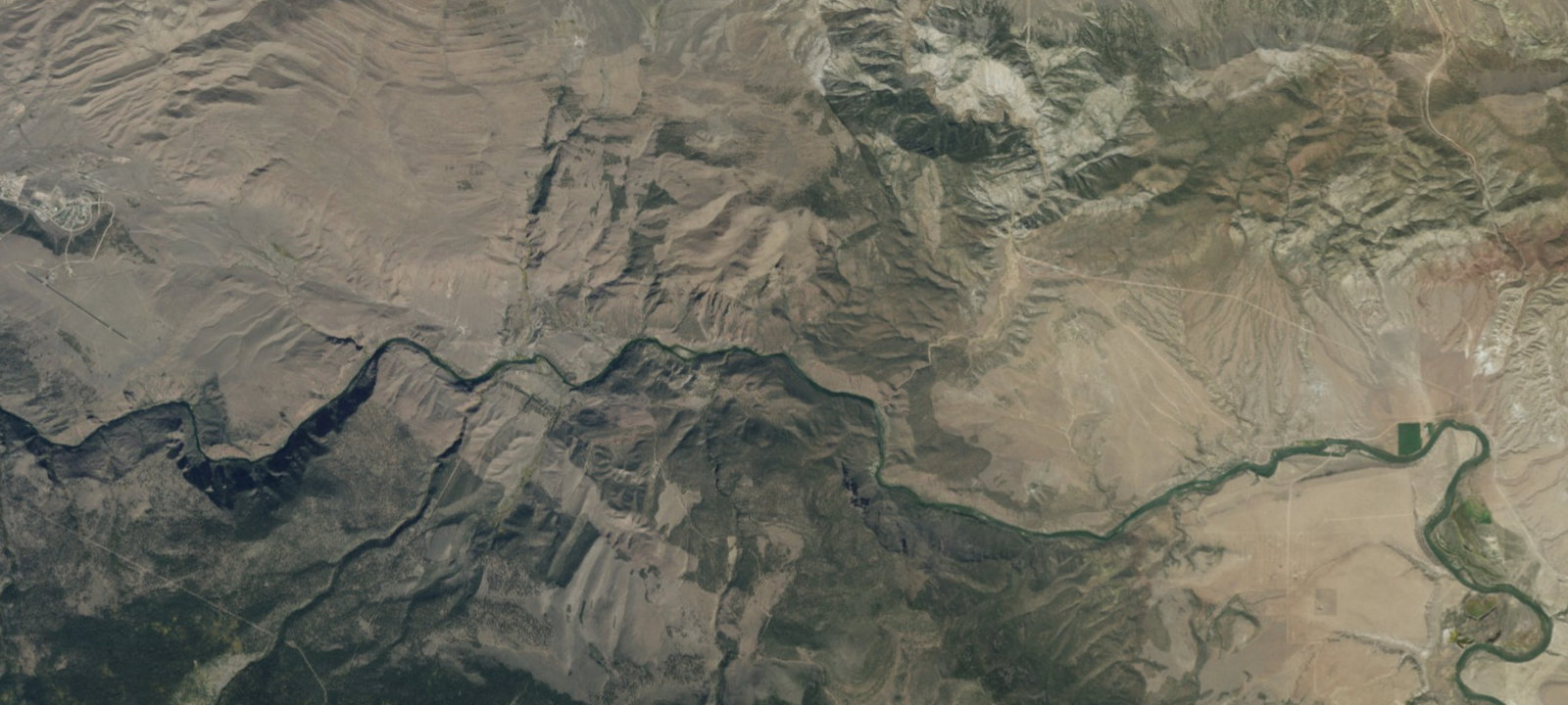 Map of Big Pine II River Camp