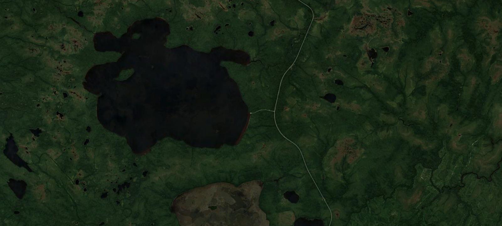 Map of Camping rustique, Lac Rodayer