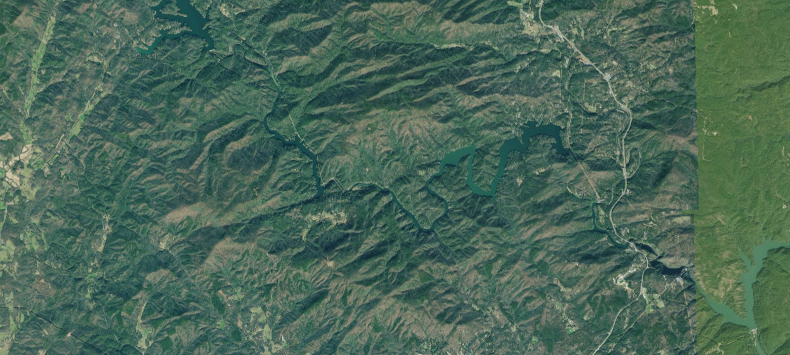 Map of Lake Rabun Beach Recreation Area Campground