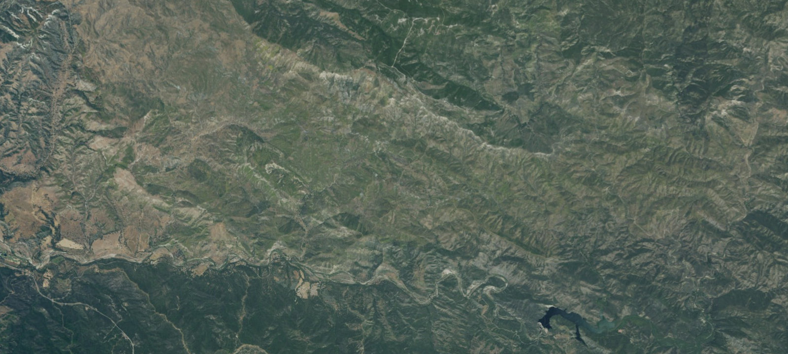 Map of Hidden Potrero Camp