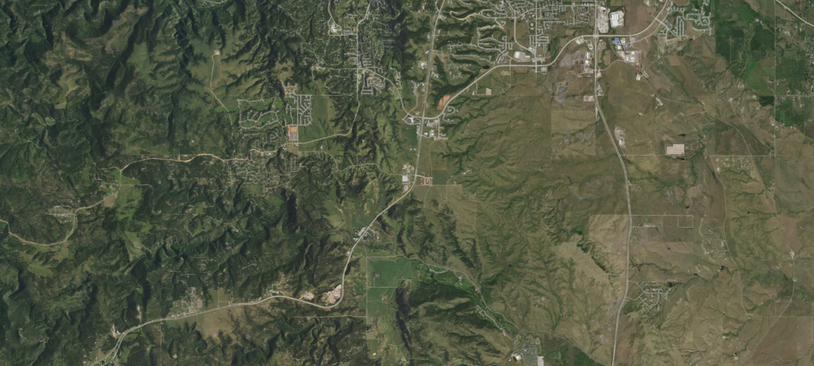 Map of Rapid City South RV Park