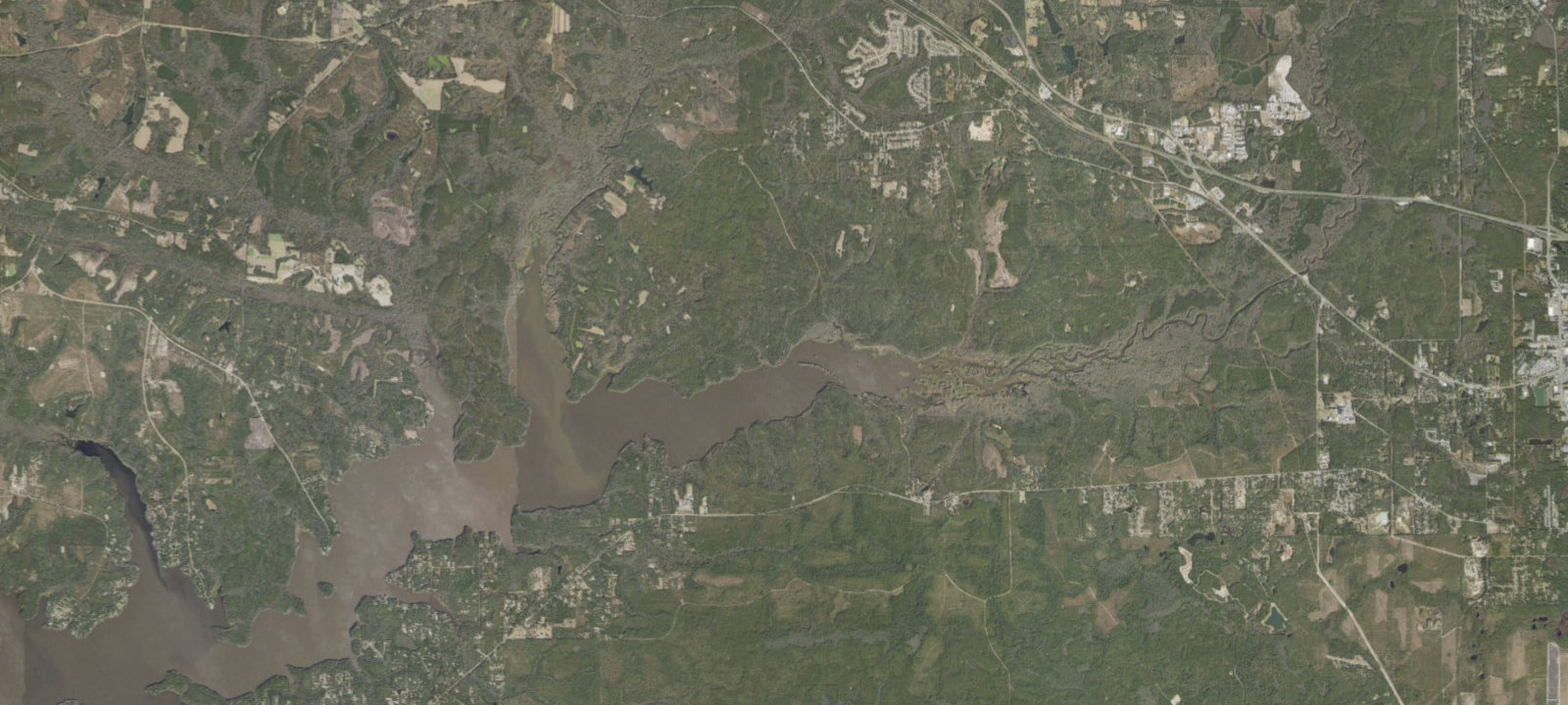 Map of High Bluff Campground Lake Talquin State Forest