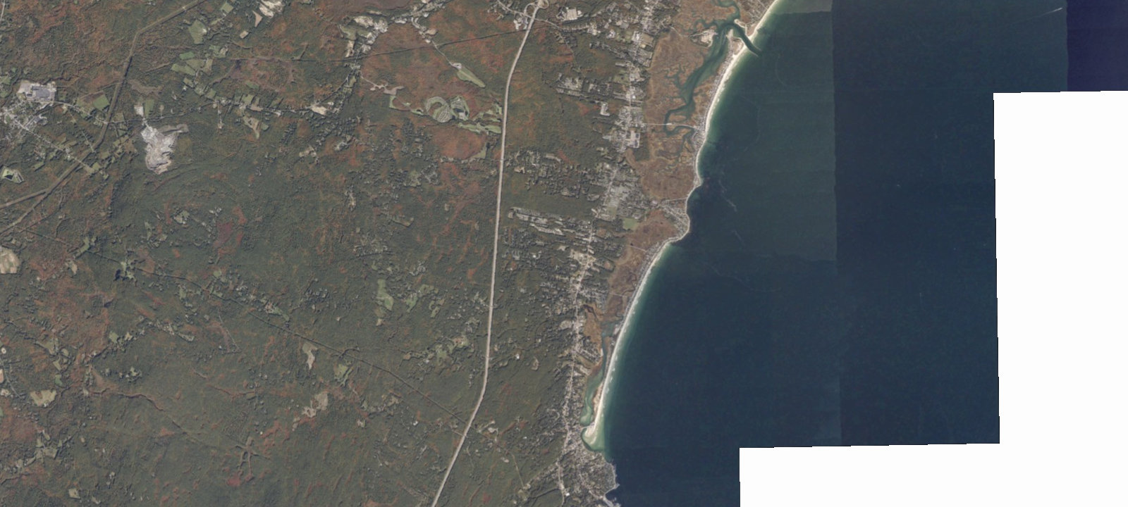 Map of Thousand Trails Moody Beach