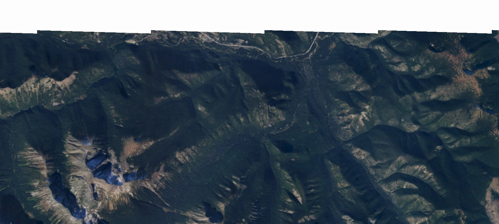 Map of Pacific Crest Campground