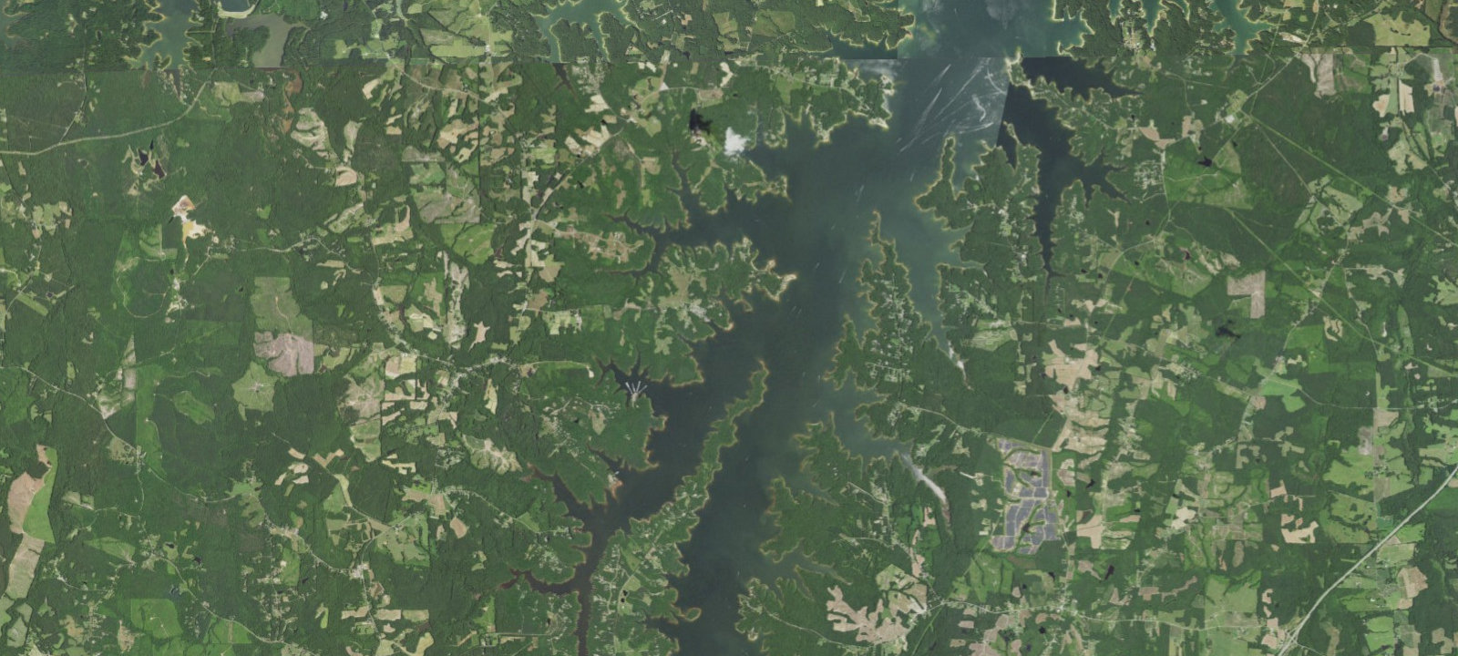 Map of Kerr Lake State Recreation Area – Hibernia Group Area