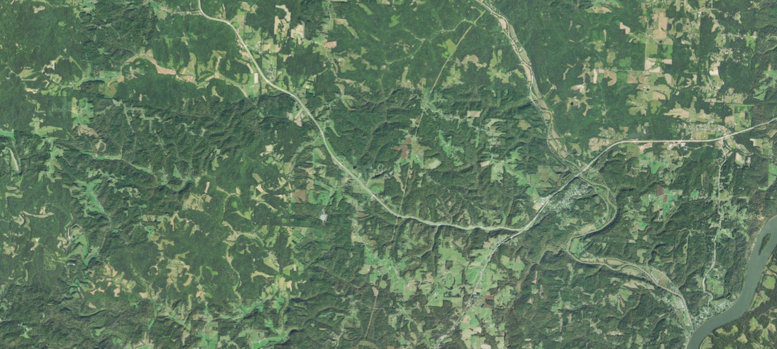 Map of Carthage Gap Campground