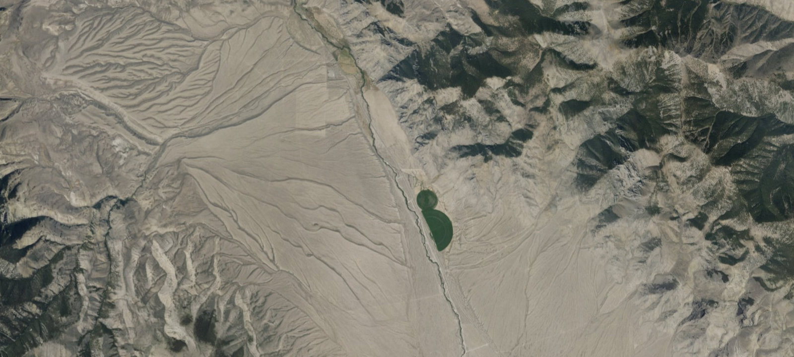 Map of Birch Creek Campground