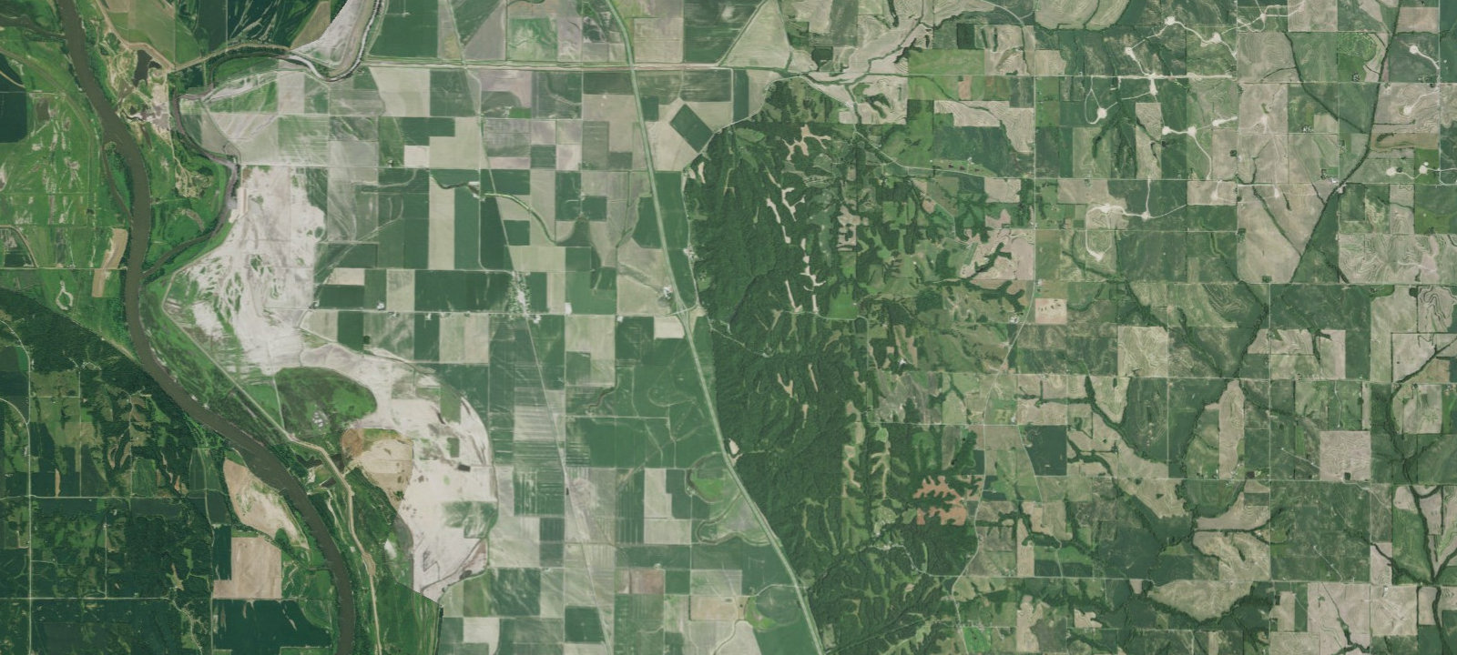 Map of Charity Lake