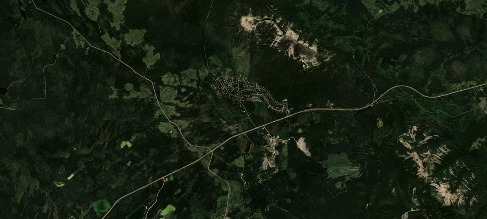 Map of Upper Shunda Creek Campground