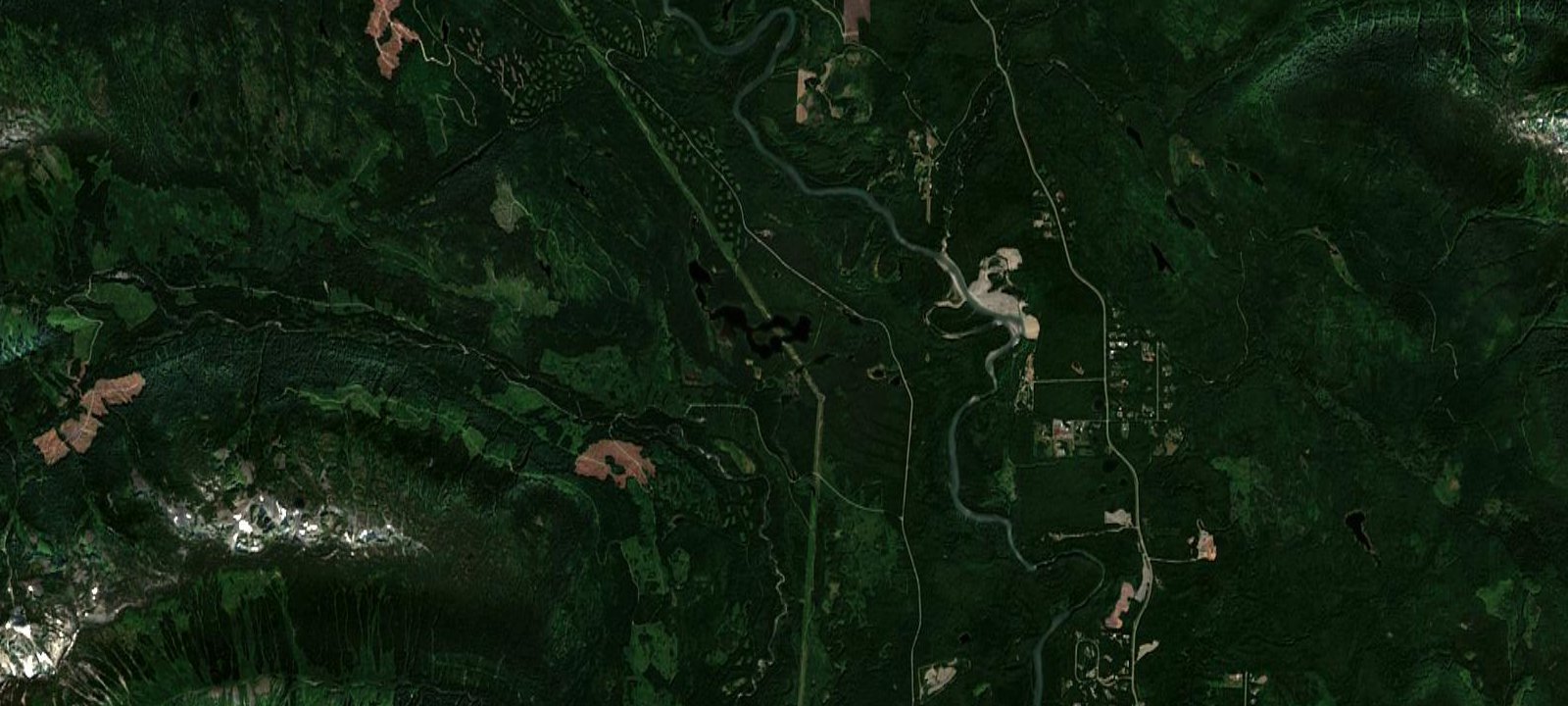 Map of Pine Lake (2 Sites) Recreation Site