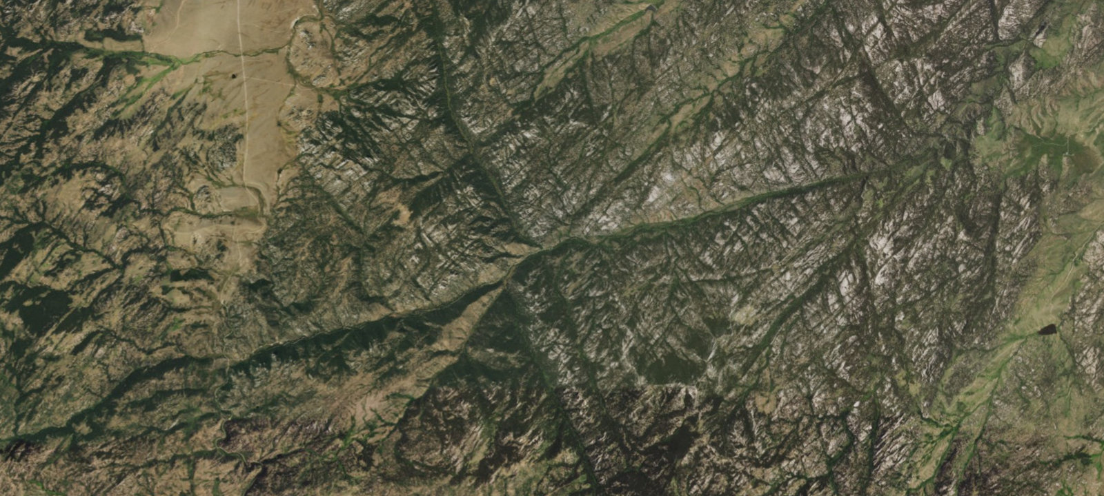 Map of LaBonte Canyon Trailhead