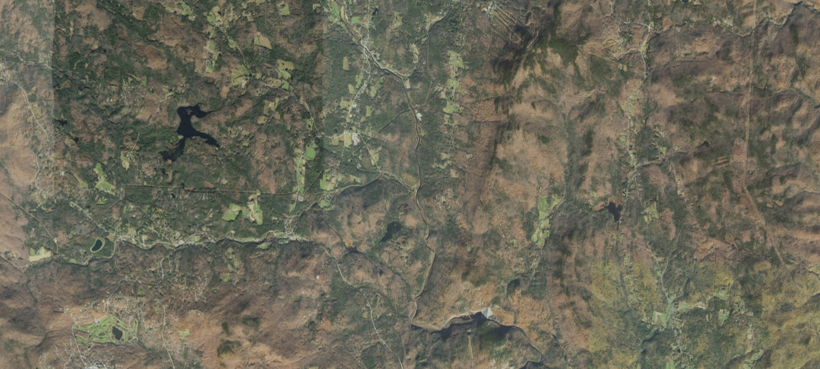 Map of Winhall Brook