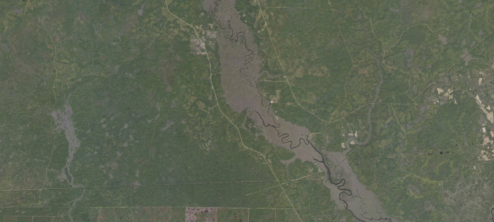 Map of Hitchcock Lake