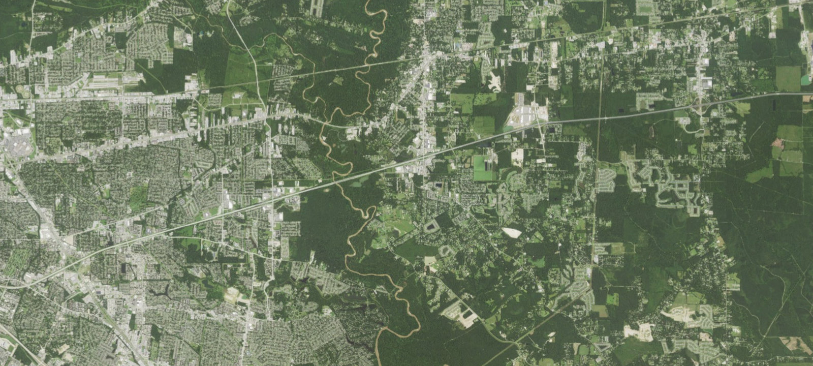 Map of Baton Rouge KOA Holiday