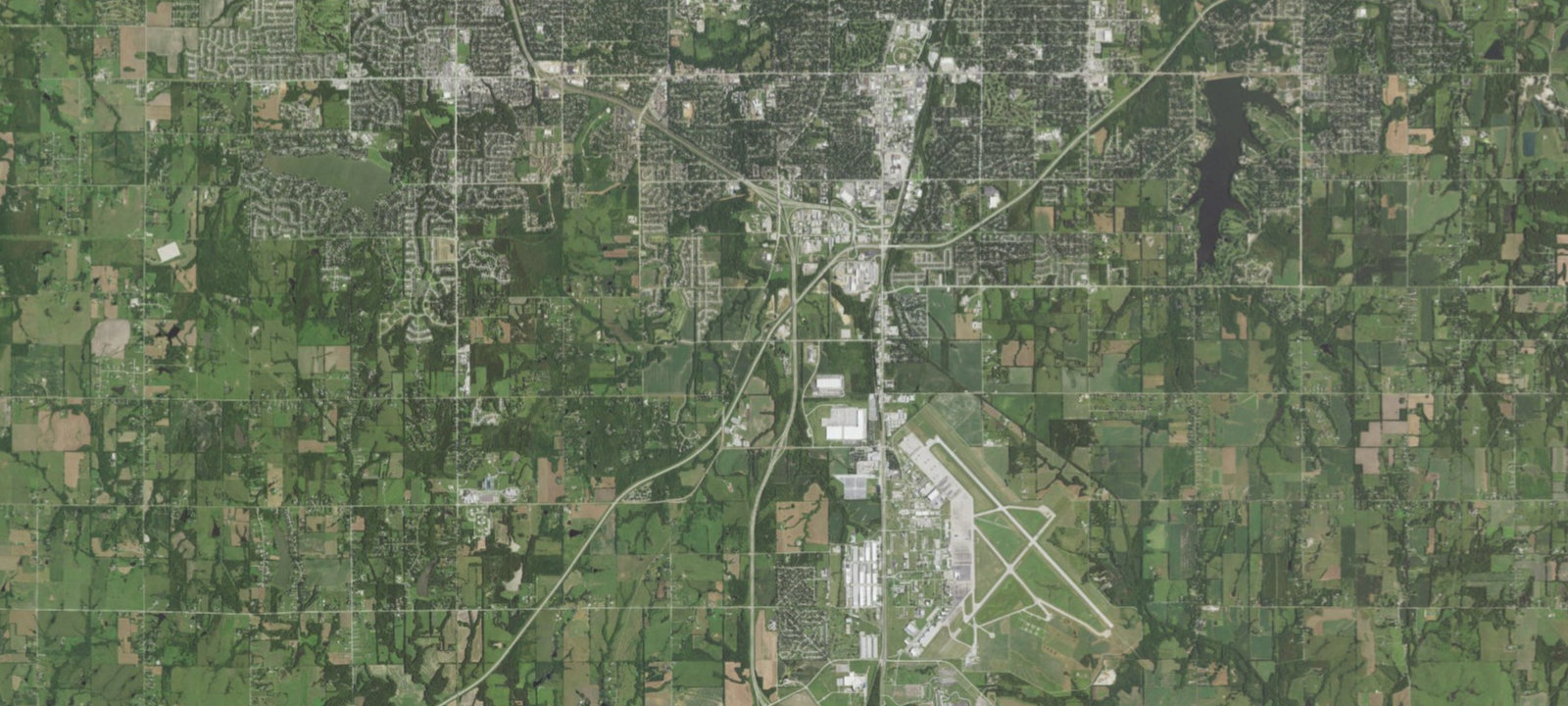 Map of Topeka / Capital City KOA Journey