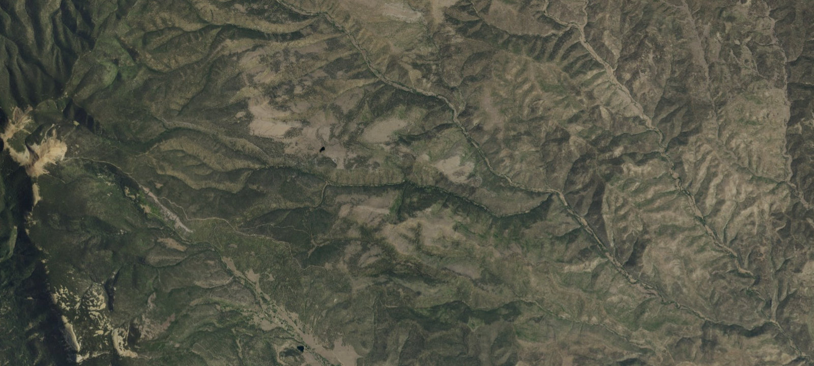 Map of Flume Canyon