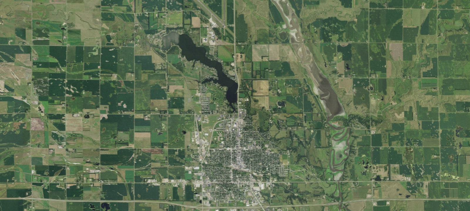Map of Lake Mitchell Campground