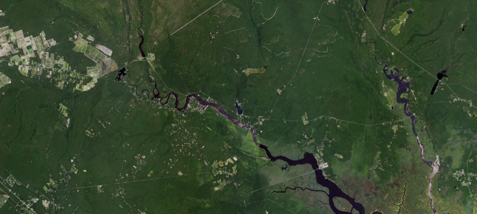 Map of Belhaven Lake RV Resort