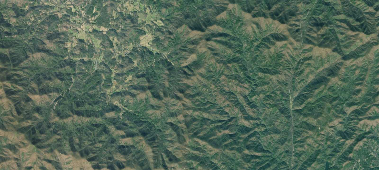 Map of A.T. Low Gap Shelter