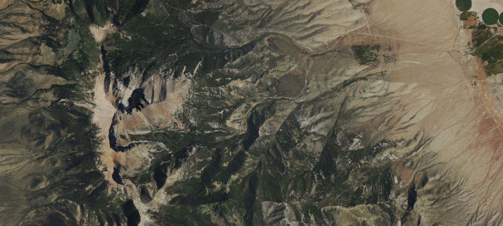 Map of Baker Creek Campground
