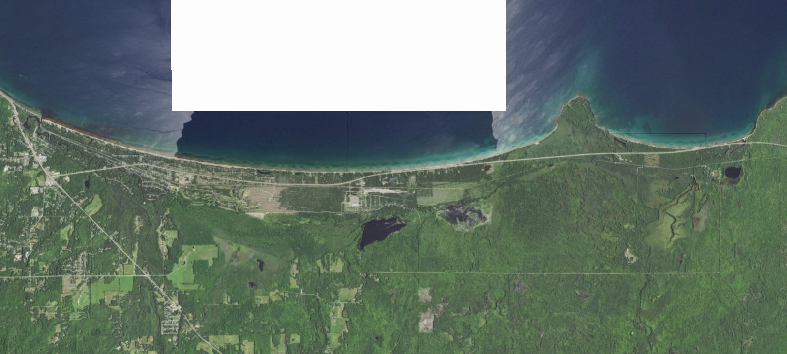 Map of Gitche Gumee RV Park & Campground