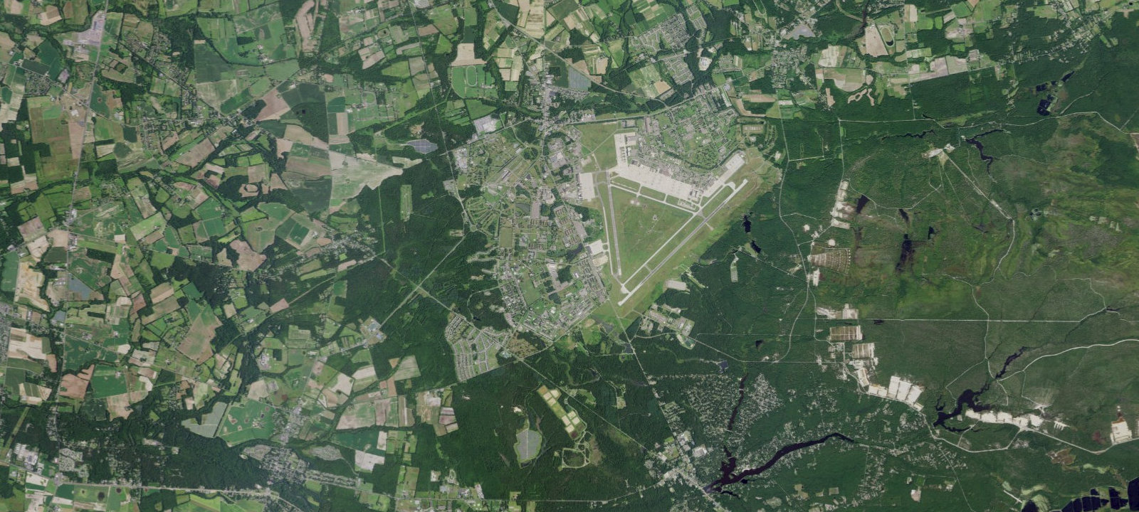 Map of Camp Dix