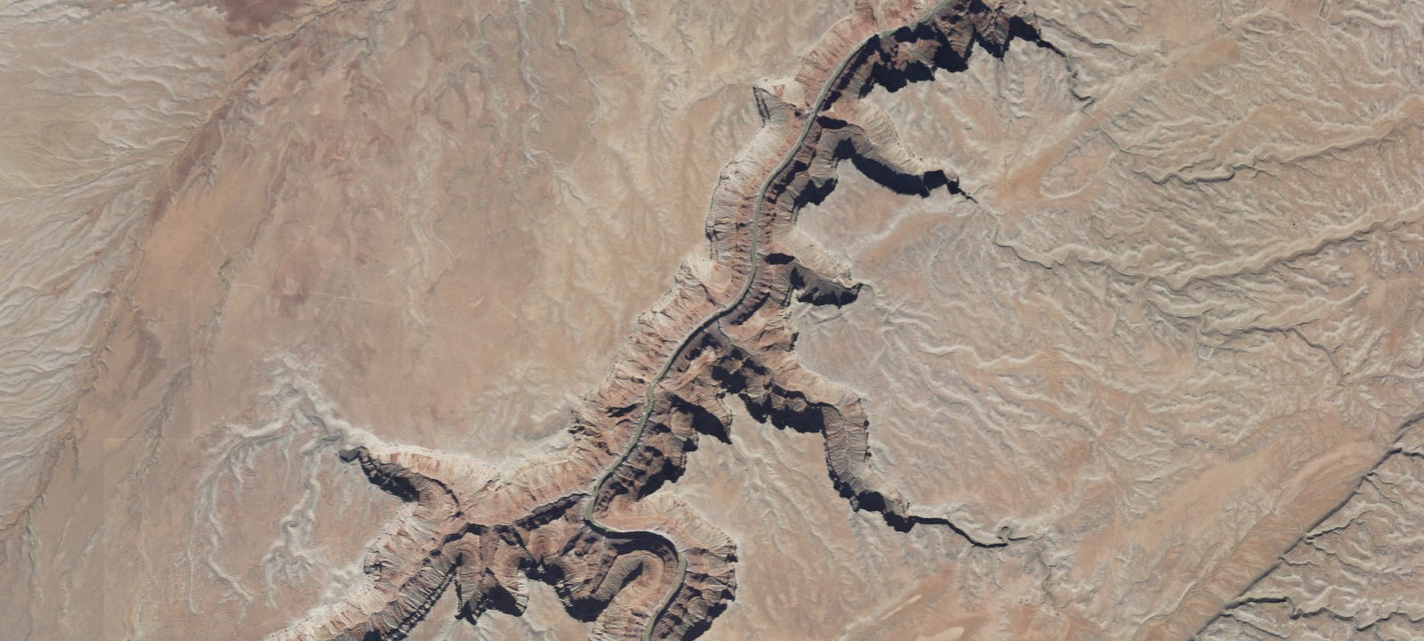 Map of Shinumo Wash Camp