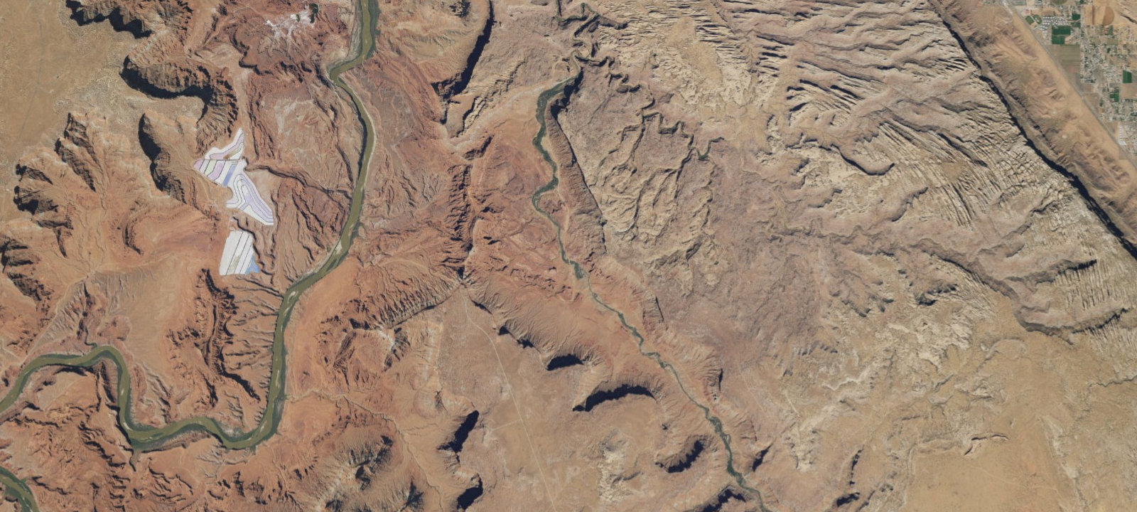Map of The Ledge Group Sites