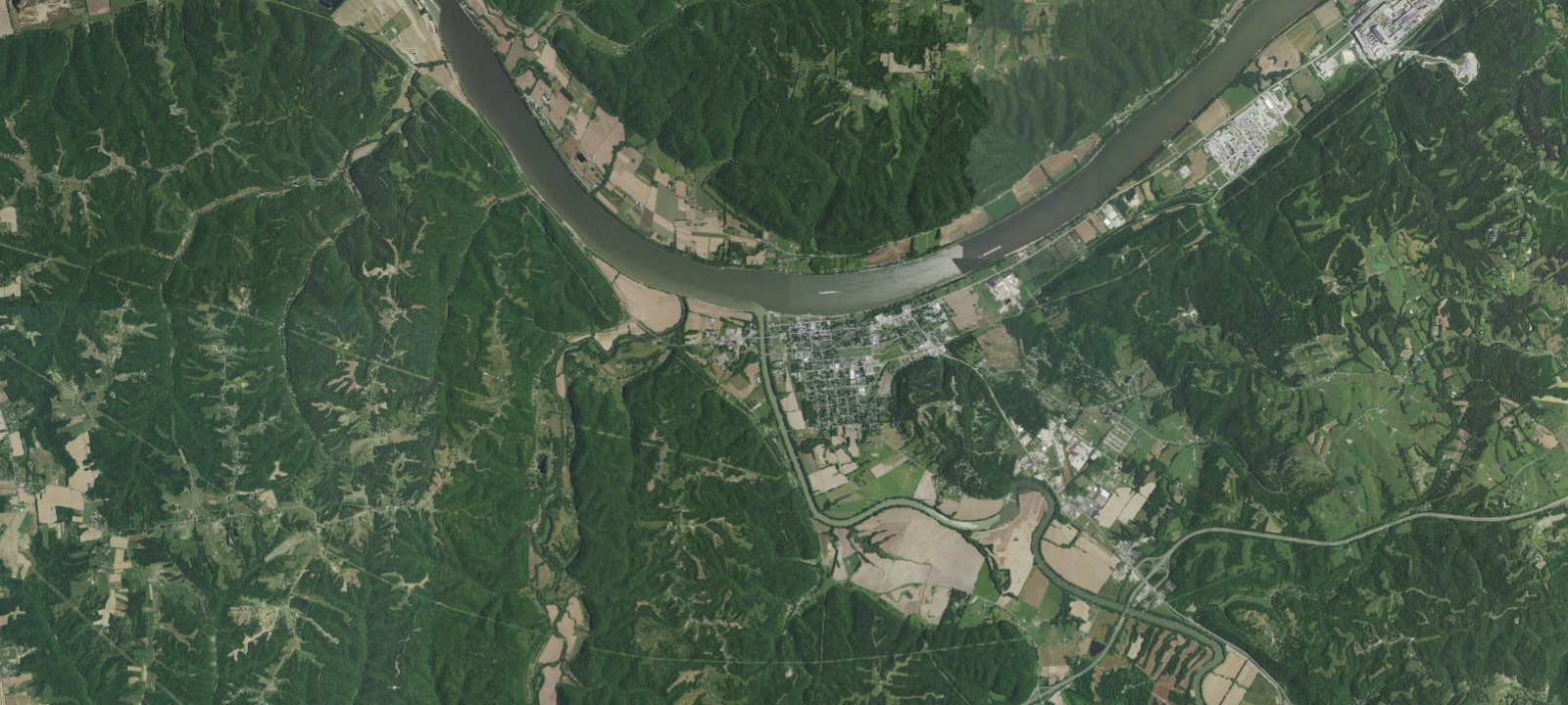 Map of Two Rivers Campground