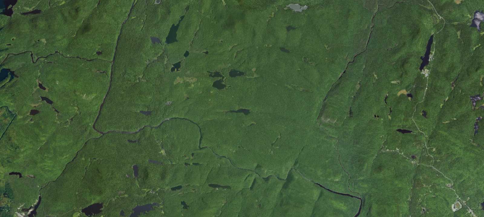 Map of Huntley Pond – Large Site