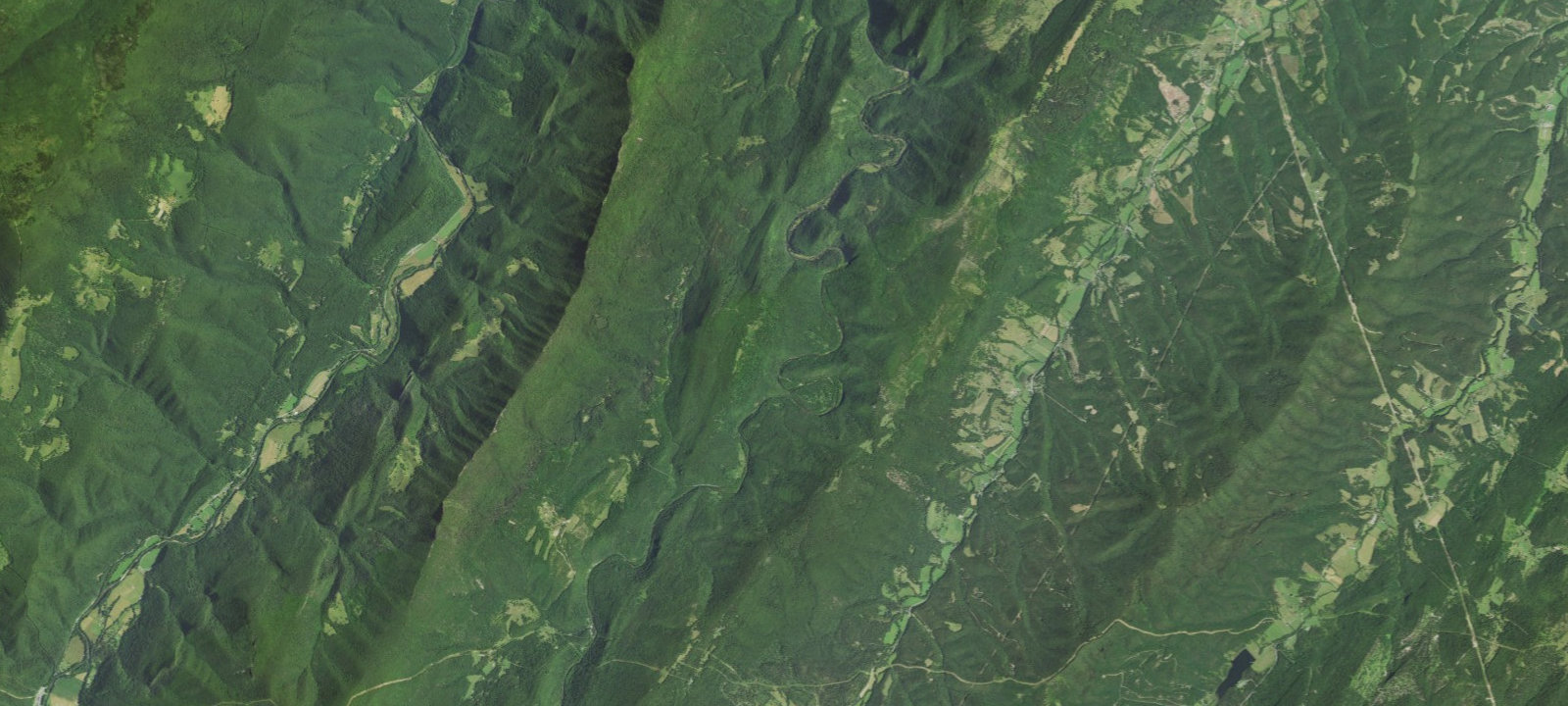 Map of Big Bend (wv)