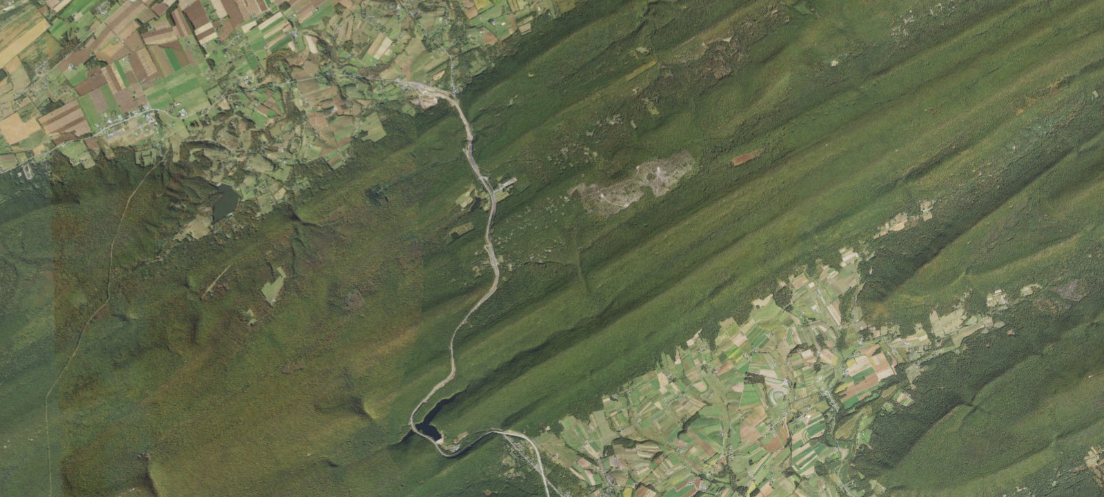 Map of Seven Mountains Scout Camp