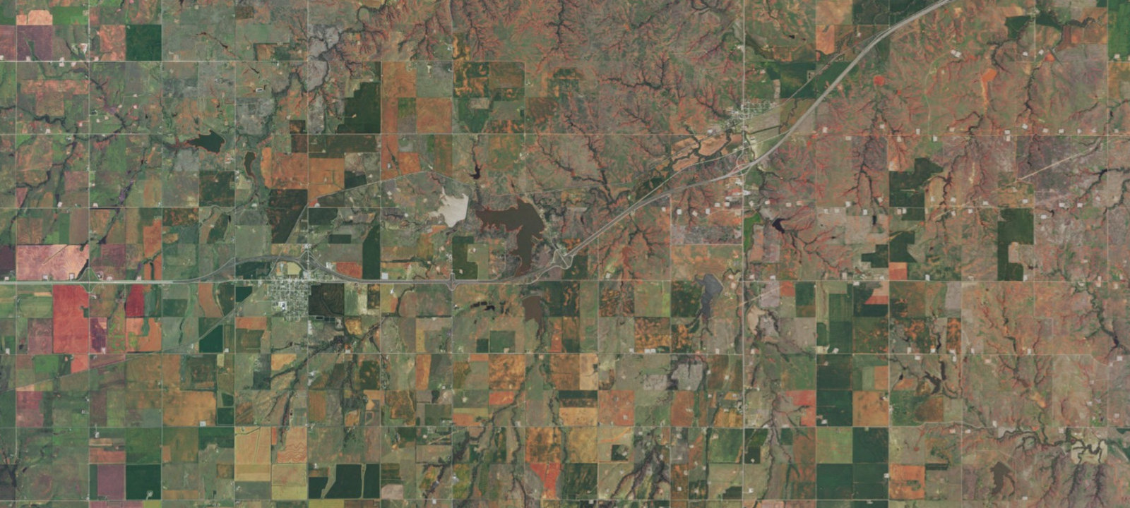 Map of Elk City / Clinton KOA