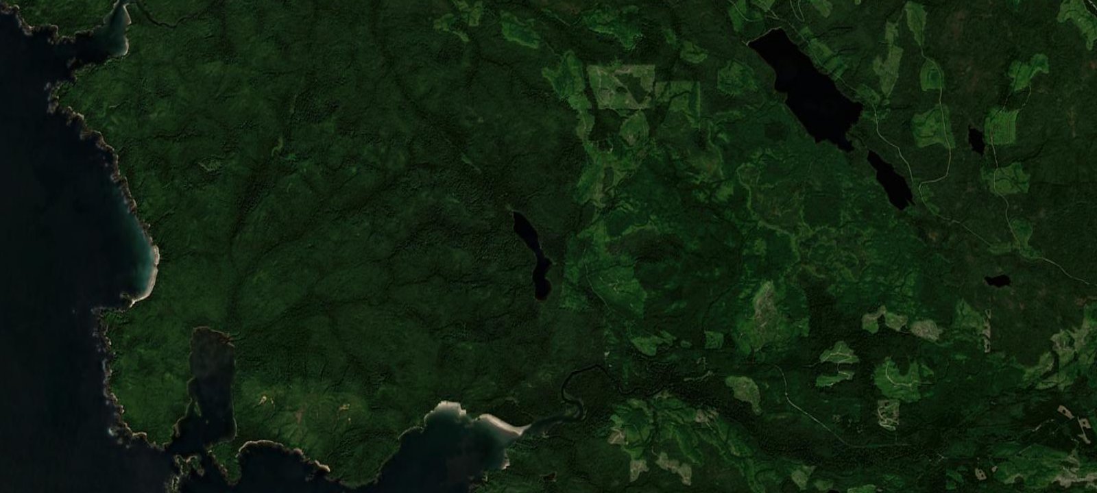 Map of Eric Lake