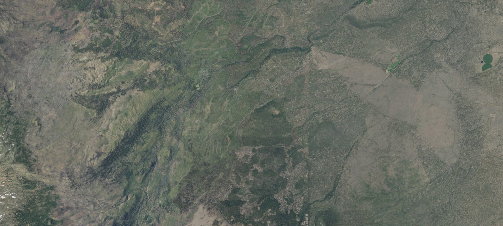 Map of Black Pine Dispersed Camping Area