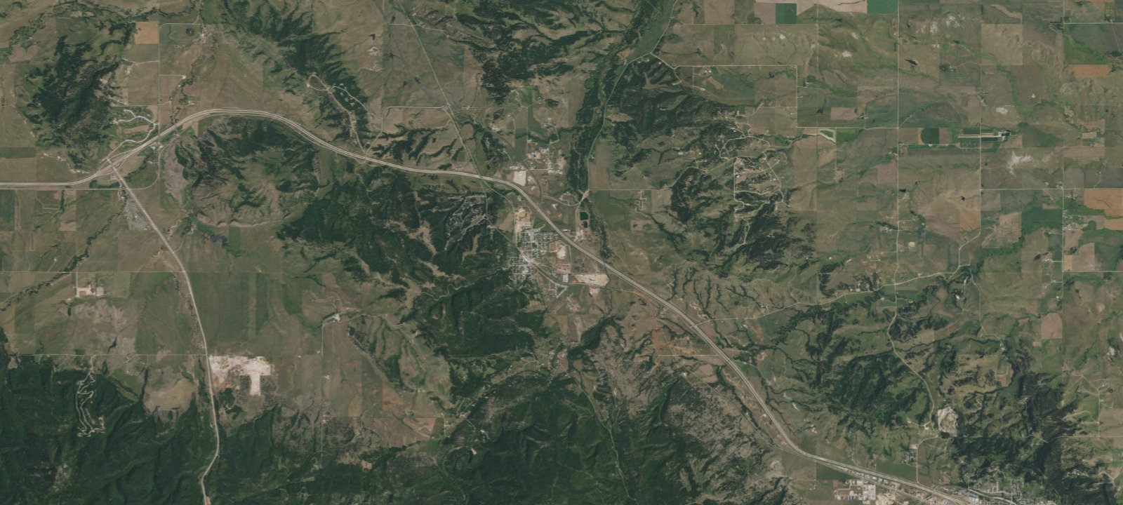 Map of Whitewood Campground and Events Center