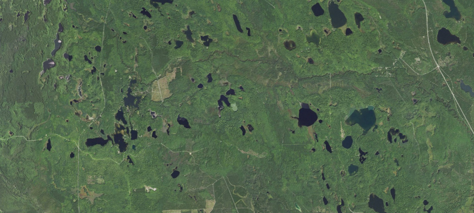 Map of Lake Nineteen Campsite